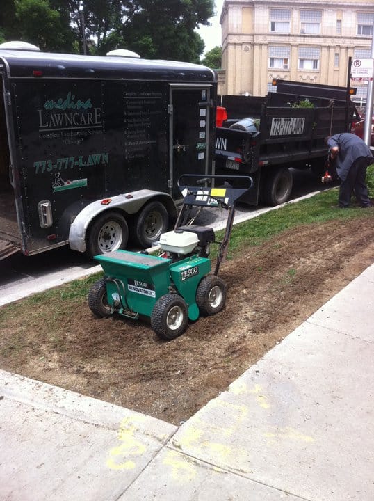 Slitt seeding. A better option that overseeding and better results